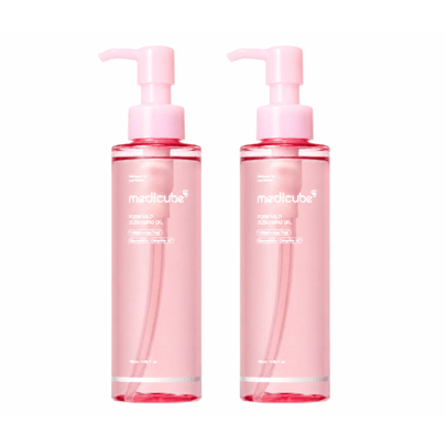 [MEDICUBE] PDRN Mild Cleansing Oil Double Duo (195ml+195ml)
