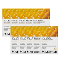 [SOME BY MI] Real Care Тканевая маска #Honey (Luminous Care) (10 шт.)