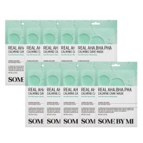 [SOME BY MI] Real Care Тканевая маска #AHA BHA PHA (Calming Care) (10 шт.)