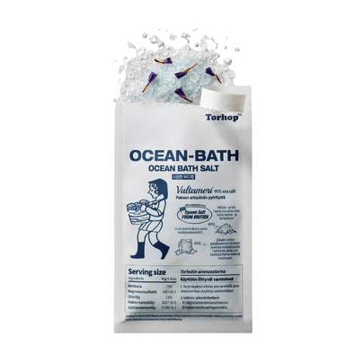 [Torhop] Набор солей для ванны 40 г 4 шт. (Ocean 2 шт. + Forest 2 шт.)