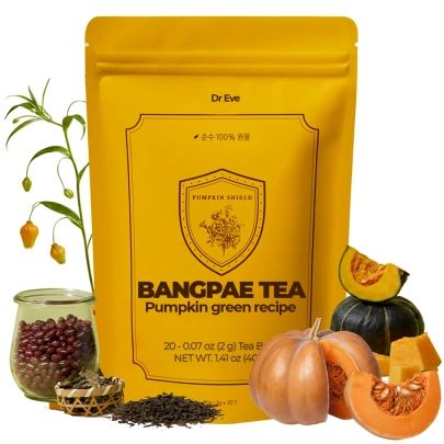 [Dr.Eve] Напиток Bangpae Tea Pumpkin Green Recipe с тыквой и зелёным чаем