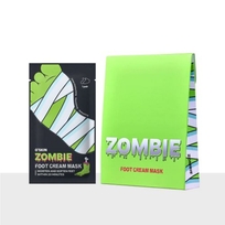 [GLOW the SKIN] Крем-маски для ног Zombie Foot Cream Pack (4 шт.)