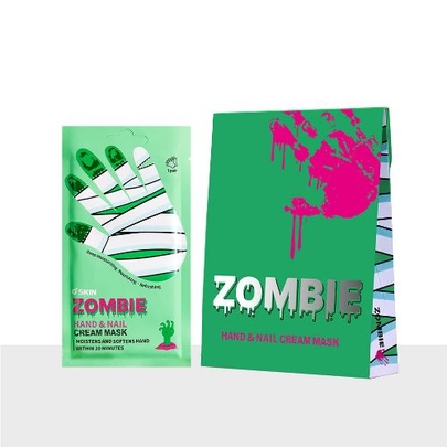 [GLOW the SKIN] Маски для рук и ногтей Zombie Hand & Nail Pack (4 шт.)