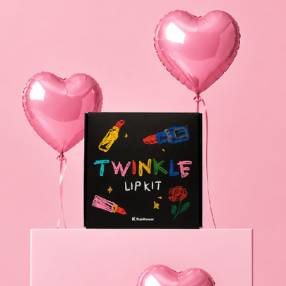 [STYLEKOREAN] Twinkle Lip Kit Набор для макияжа Rosie Бокс