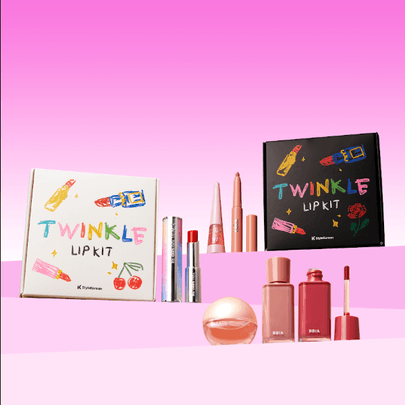 [STYLEKOREAN] Twinkle Lip Kit Makeup Cherry Бокс