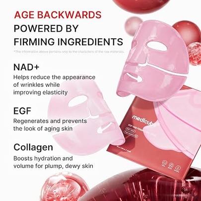 [MEDICUBE] Укрепляющая гелевая маска EGF NAD (4 шт.)
