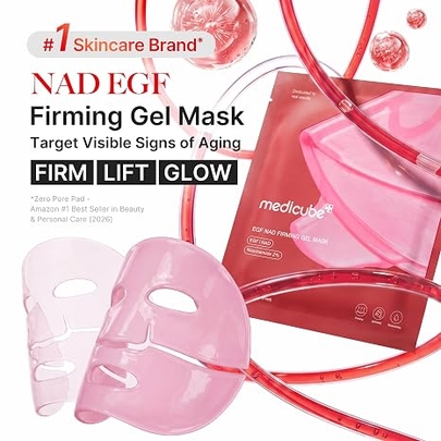 [MEDICUBE] Укрепляющая гелевая маска EGF NAD (4 шт.)
