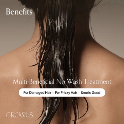 [GROWUS] *renewal*  Восстанавливающая несмываемая терапия для поврежденных волос Damage Therapy No-Wash Treatment EX 250мл #Due Rose