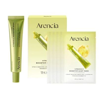 [ARENCIA] Bright Boost Vitamin C Набор (Бустер-шот + Маска)
