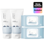 [ROUND LAB] 1025 Dokdo Cleanser & Tissue Set (Cleanser x2 + Tissue x2)