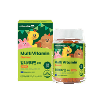 [Naturalize] Kids Multi Vitamin Мультивитаминные жевательные конфеты (2,5 г × 60 шт.)