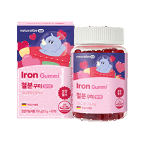 [Naturalize] Kids Iron Железо жевательные конфеты (2,5 г × 60 шт.)