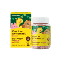 [Naturalize] Kids Calcium & Vitamin D Жевательные конфеты (2,5 г × 60 шт.)