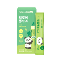 [Naturalize] Детское алоэ-желе в стиках Kids Aloe Jellystick (15 г × 14 стиков)