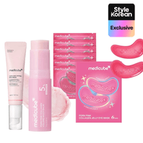 [MEDICUBE] Трио-набор для глаз PDRN Pink Collagen