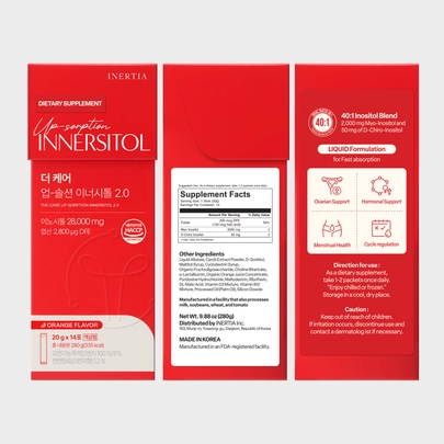 [INERTIA] Инозитол The Care Up-Sorption Innersitol 2.0 Myo&D-Chiro (20 мл x 14 шт.)