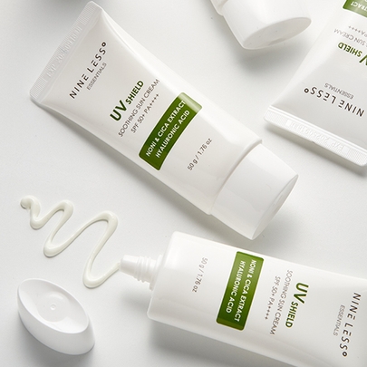 [NINELESS] Essentials UV Shield Soothing Солнцезащитный крем SPF50+ PA++++