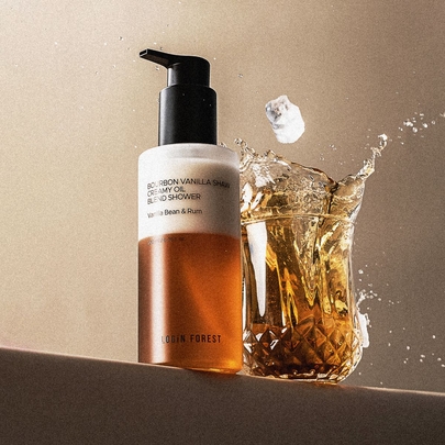 [LOGiN FOREST] Крем-масло для душа с ароматом бурбонской ванили Bourbon Vanilla Shaw Creamy Oil Blend Shower (200 мл)