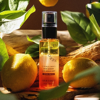 [LOGiN FOREST] Солнцезащитный мист-сыворотка для лица и тела Citruble Liberty Face & Body Sun Serum Mist SPF50+ PA++++ (50 мл)