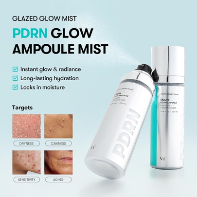[VT Cosmetics] *2 шт.* Осветляющая ампула-мист с PDRN, 100 мл