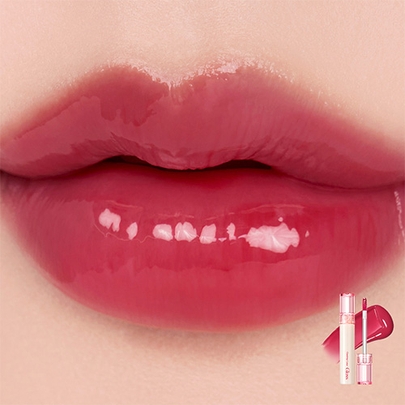 [rom&nd] Весенняя коллекция оттеночных блесков Glasting Color Gloss *Spring Fever* #08 Cherry Up