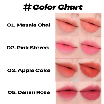 [alternative stereo] Оттеночный бальзам для губ Acoustic Matt Balm #01 Masala chai