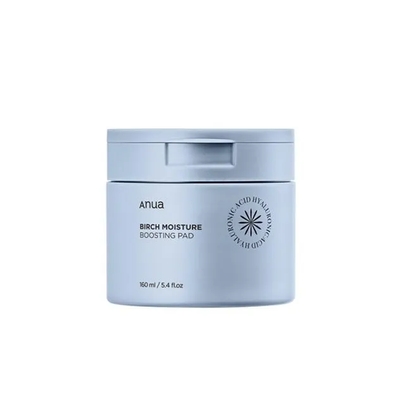 [Anua] Увлажняющие тонер-пэды Birch Moisture Boosting Pad 160ml (70шт)