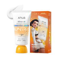 [Anua] Минеральный невесомый солнцезащитный крем KDH, 50 мл, SPF50+ PA++++