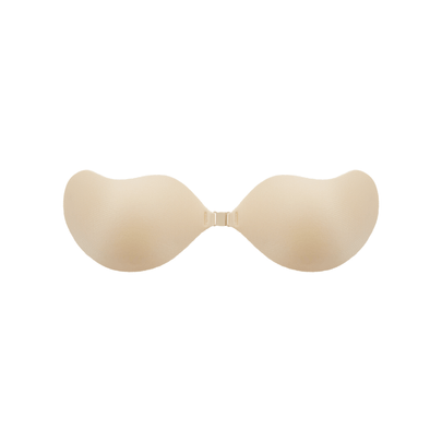 [Verish] Самоклеящийся бюстгальтер с косточками Demi #Light Beige (S–XL)