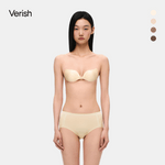 [Verish] Самоклеящийся бюстгальтер с косточками Demi #Beige (S–XL)