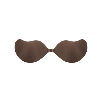 [Verish] Самоклеящийся бюстгальтер с косточками Demi #Tan (S–XL)