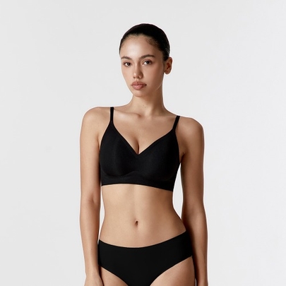 [Verish] Cool Fit Бюстгальтер Volume Fit Plus #Black (XS~XL)