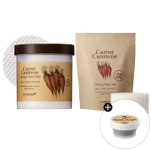 [Skinfood] Carrot Carotene Calming Water Пэды & Сменный блок (60 шт. + 30 шт.)