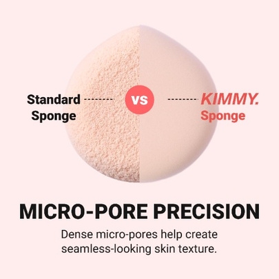 [KIMMY] Bouncy Glow Спонж Finger Size (1 шт.)