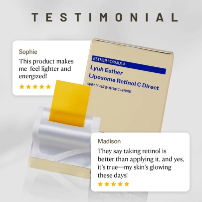 [ESTHER FORMULA] Липосомальный ретинол Liposome Retinol C Direct Film (325мг*30шт)(5 бокс)