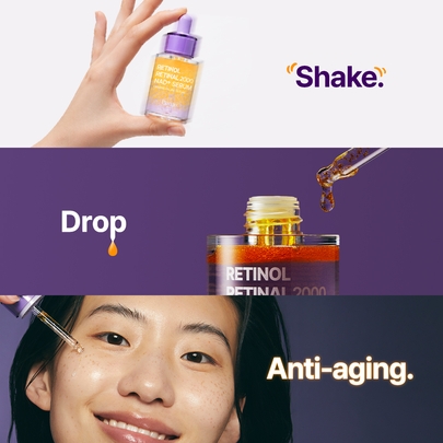 [Purito Seoul] Дуо-набор сыворотки Retinol Retinal 2000 NAD+ (30 мл + 30 мл)