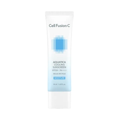 [Cell Fusion C] Охлаждающий солнцезащитный крем Aquatica, SPF50 PA++++, 50 мл