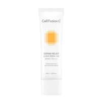 [Cell Fusion C] Успокаивающий солнцезащитный крем Derma Relief 100, SPF50 PA++++, 50 мл