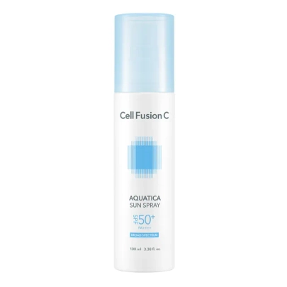 [Cell Fusion C] Увлажняющий солнцезащитный спрей Aquatic, SPF50 PA++++, 100 мл