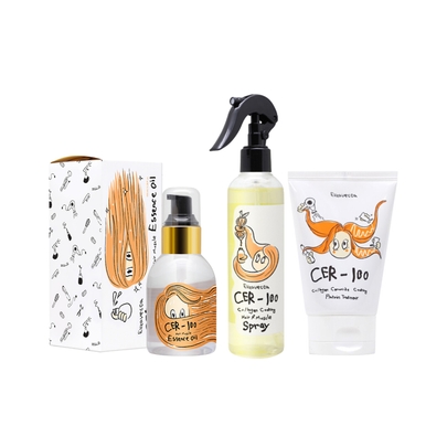 [Elizavecca] Набор с коллагеновым протеиновым покрытием Collagen Protein Coating Set