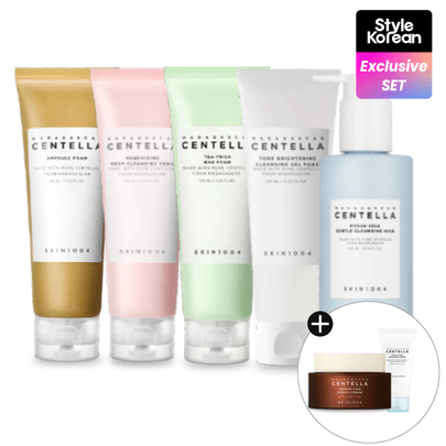 [SKIN1004] 5-Type Full Care Cleanser Set (Hydrate · Pore · Exfoliate · Brighten · Daily)